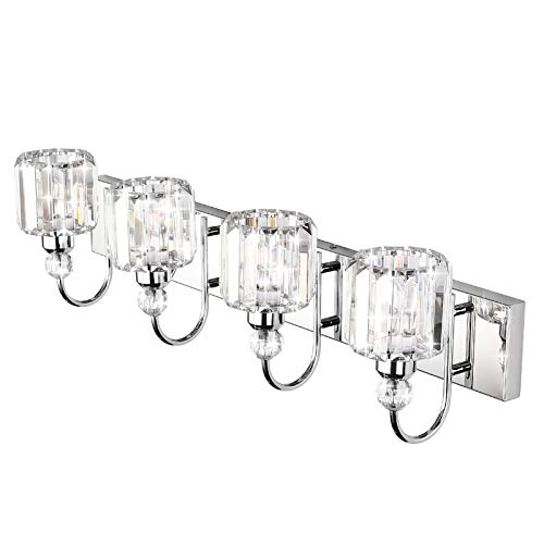 Modern LED Crystal Bathroom Vanity Lights 4