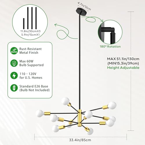 Sputnik Chandelier 10
