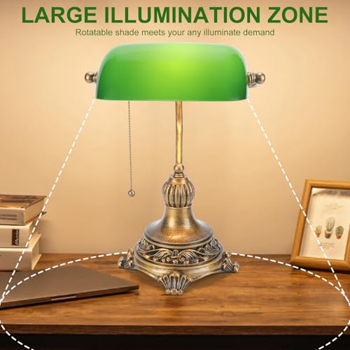 Bankers Lamp with Pull Switch
