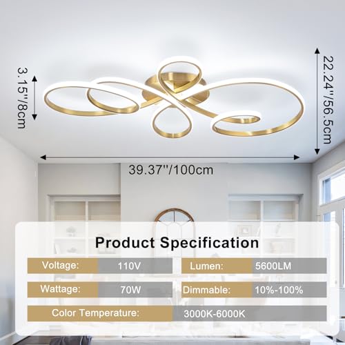 20inch Modern LED Ceiling Light