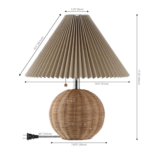 Aksel Sphere Table Lamp Coastal 17.25"