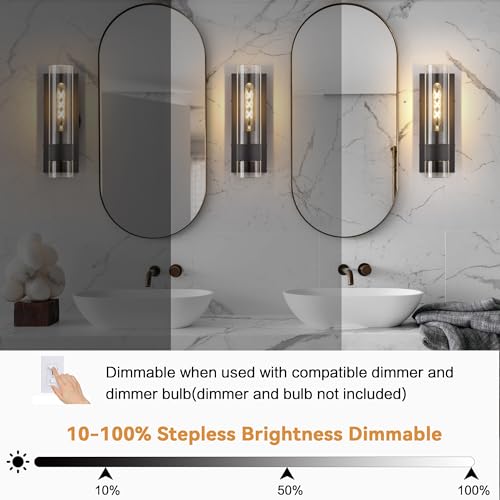 Black Wall Sconces Set of 2 (2 Count)