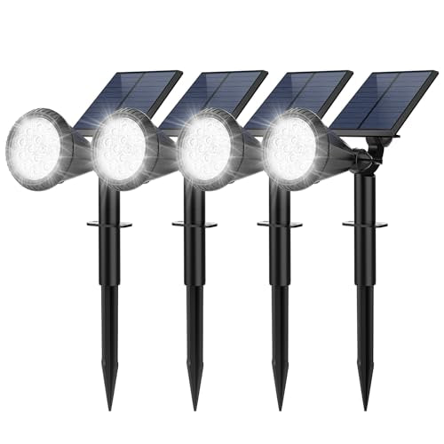 Solar Spot Lights Outdoor (4 Count)