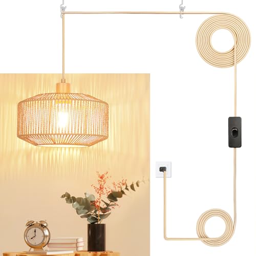 Boho Plug in Pendant Light