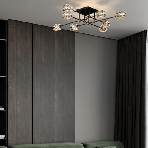 Modern Crystal Ceiling Light Fixture 13