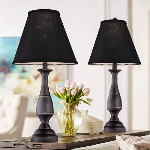 Black Bell Lamp Shades (2 Count)