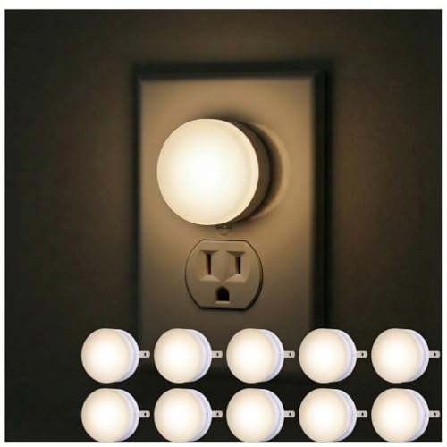 Plug in Night Light with Dusk to Dawn Sensor (10 Count)