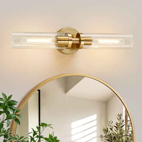 Brushed Gold Wall Sconces