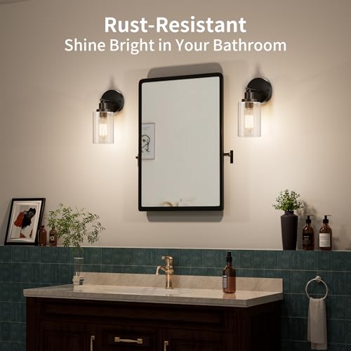 Bathroom Wall Sconces Set of 2 (2 Count)