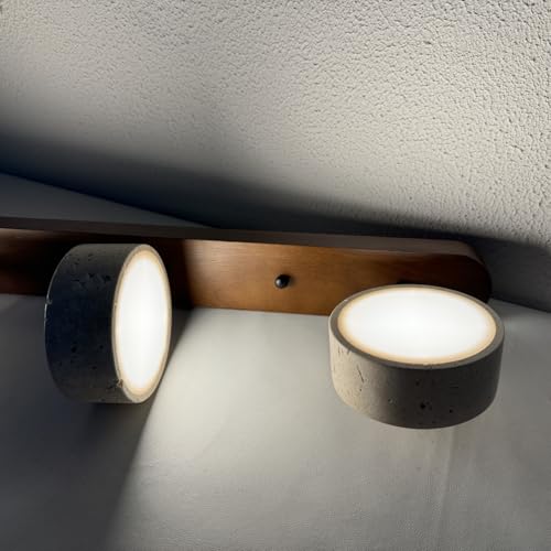 Dark Wood Farmhouse Bathroom Vanity Light Natural Stone Shade