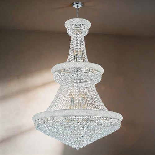 36 Lights High Ceiling Chandelier