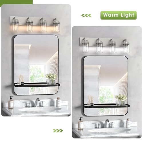 Bathroom Lighting Fixtures (4 Count)
