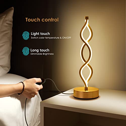 Gold Table Lamps Set of 2 (2 Count)