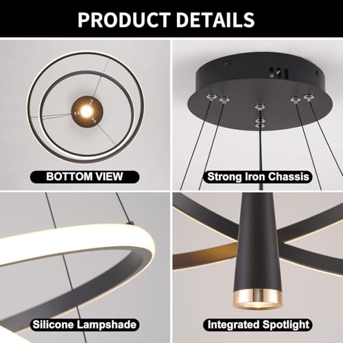 Modern LED Chandelier