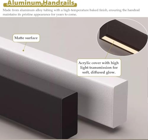 LED Motion Sensor Handrail Lights for Stairs