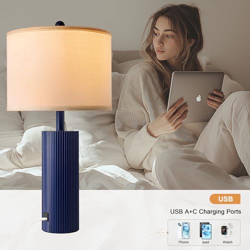 24.5” Table Lamps for Living Room Set of 2 (2 Count)