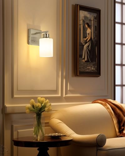 Wireless Battery Operated Wall Sconce Set of Two