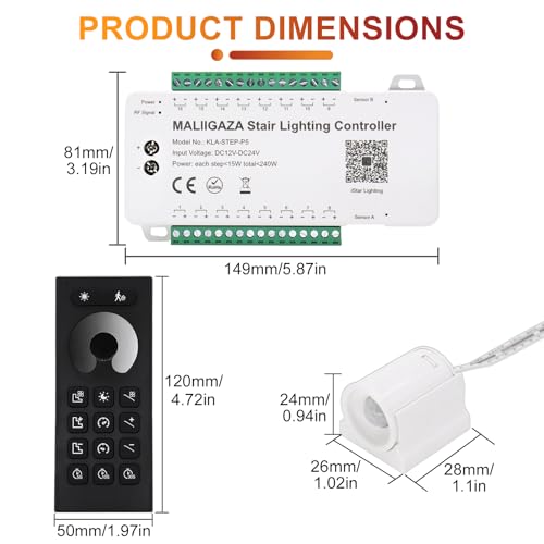 Smart Motion Sensor Stair Lights