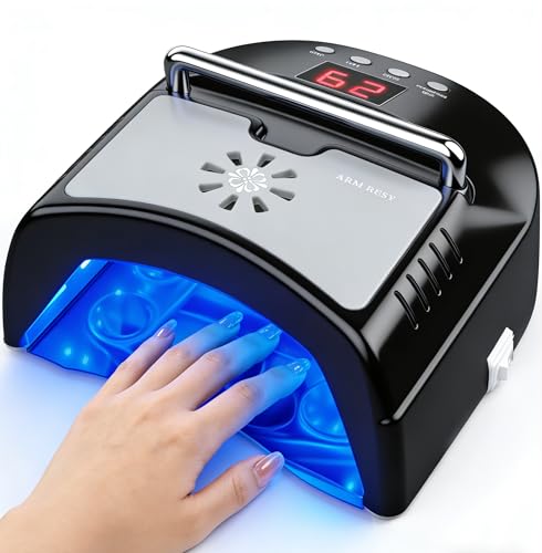 Cordless UV LED Nail Lamp with Fan (48 Ounce)