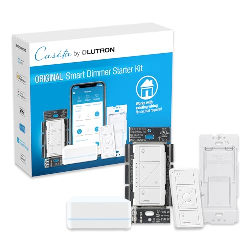 Caseta Smart Dimmer Starter Kit w
