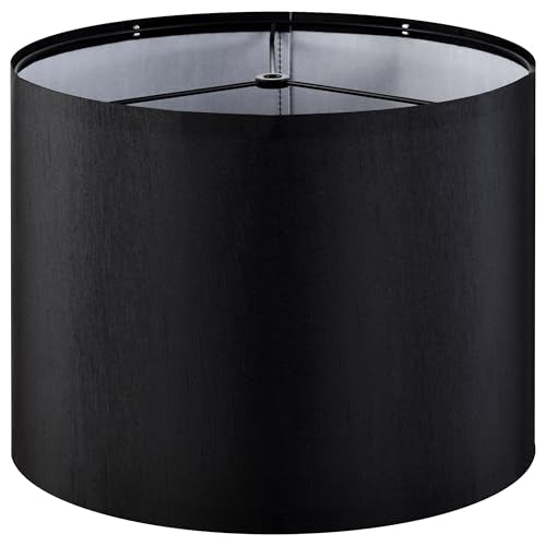 Medium Black Lamp Shade for Table Lamps and Floor Lamps