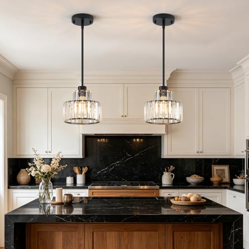Black Pendant Lights Kitchen Island