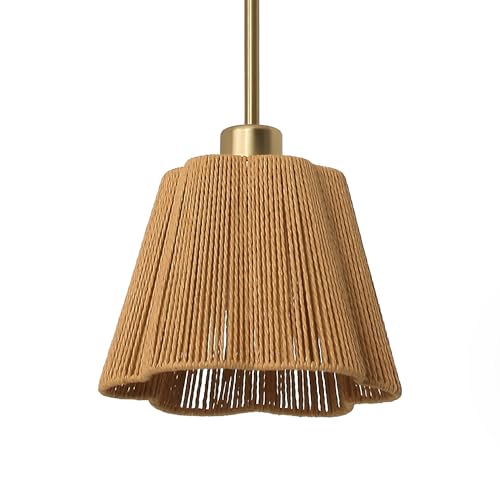 Woven Pendant Light Boho Chandelier