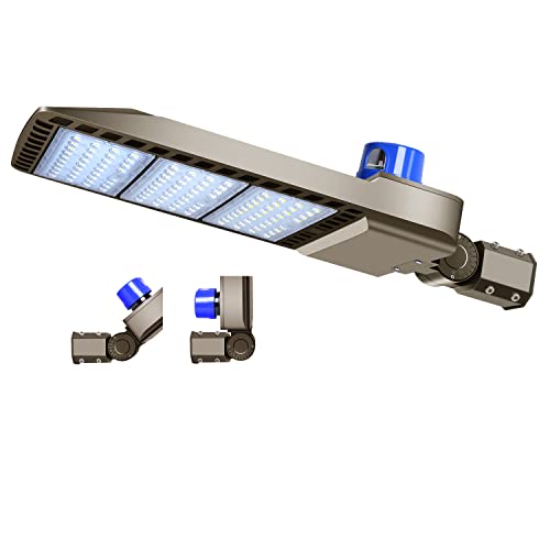 300W LED Parking Lot Light 36000LM 5000K Adjustable Slip Fit Mount