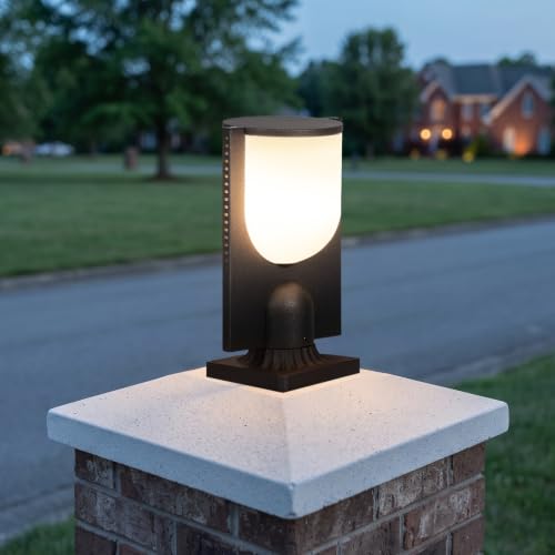 Glass Outdoor Post Lights Hard Wired