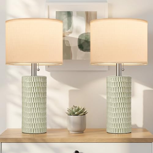 20” Modern Table Lamps Set of 2 (2 Count)