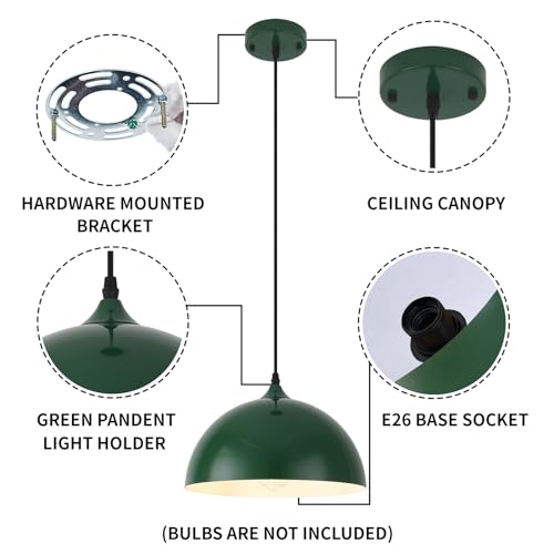 Farmhouse Pendant Light (2 Count)