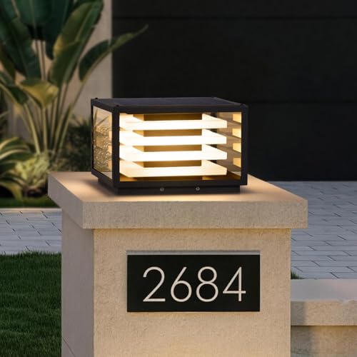 11.8'' Solar Post Lights Outdoor