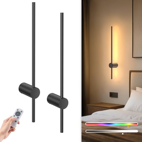 24 Inch Battery Operated Wall Sconce Set of 2 (2 Count)