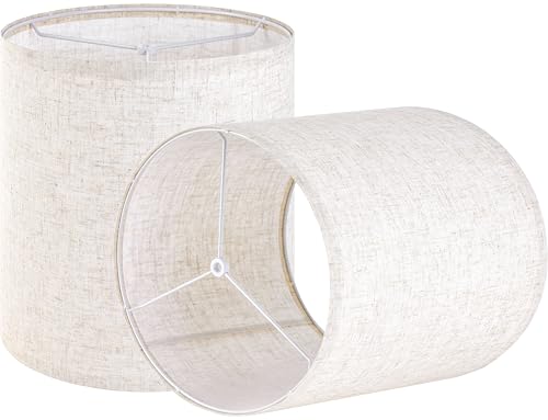 Set of 2 Tall Drum Lampshades (2 Count)