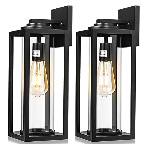 Large Outdoor Wall Lights (2 Count)
