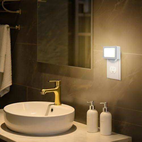 4 Pack Night Light Plug in Wall with Adjustable Direction (4 Count)
