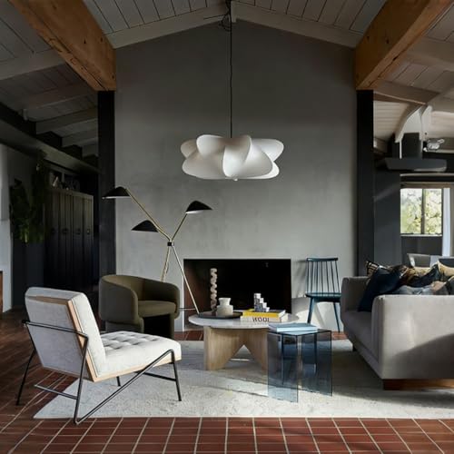 24 Inch Imitated Silk Pendant Light for Dining Room