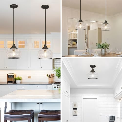 Black Pendant Light