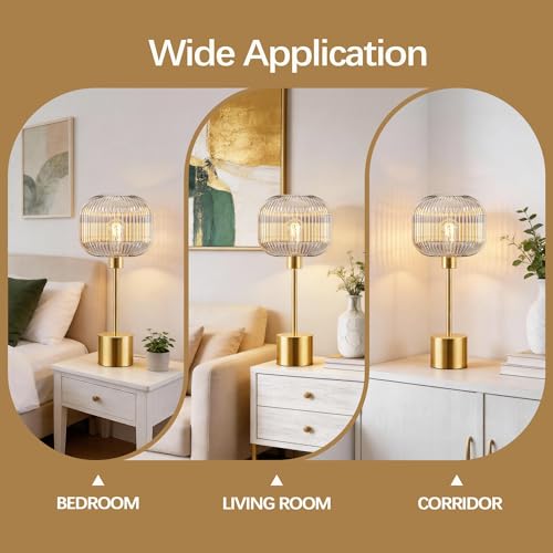 Glass Table Lamp for Living Room