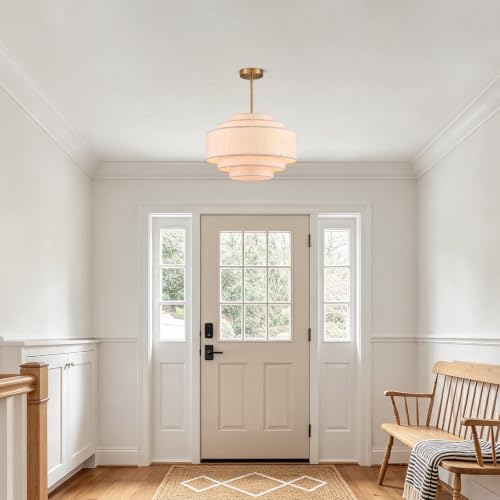 19.7" Modern Drum Chandelier