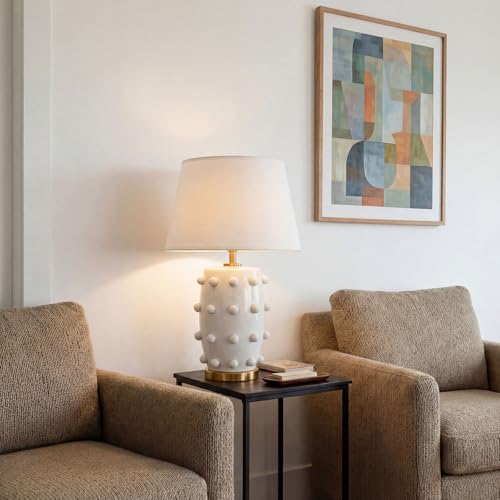 30" Modern Ceramic Table Lamp