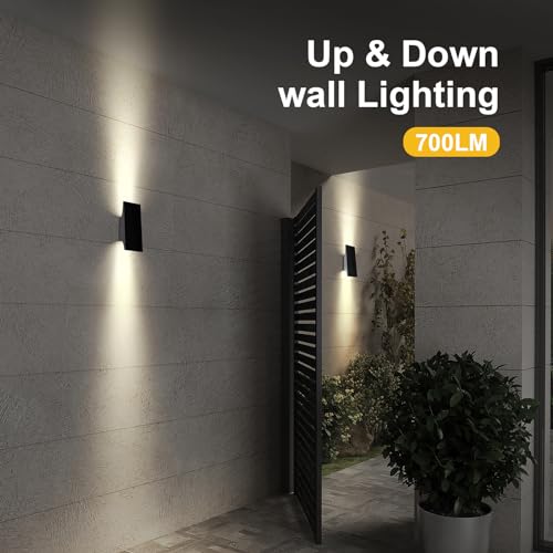 Solar Wall Light Outdoor Waterproof Up and Down