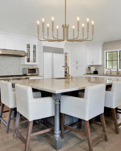 10 Light Champagne Bronze Chandelier