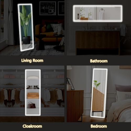 LED Full Length Floor Mirror