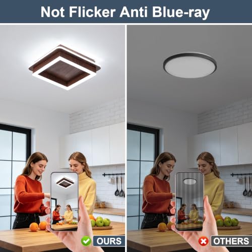 Square Modern LED Light Fixture