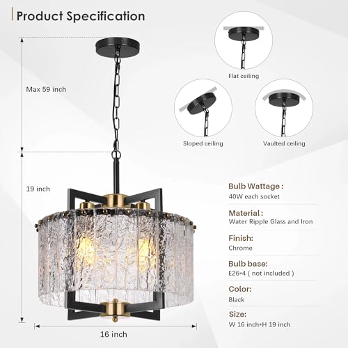 Glass Pendant Light