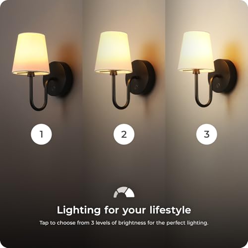 65000132 Rechargeable Battery Wall Sconce