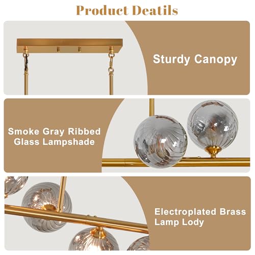 Linear Chandeliers for Dining room