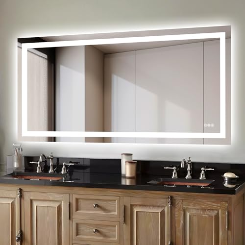 72"X32" LED Bathroom Mirror with Lights