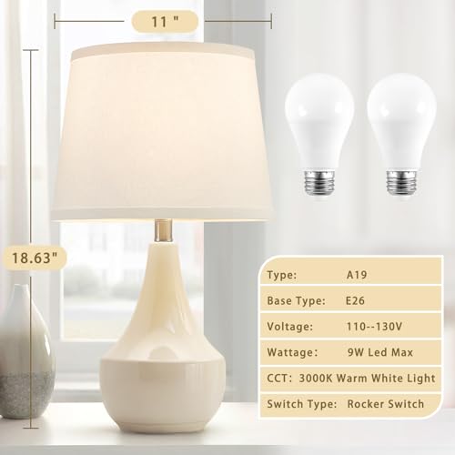 18" Table Lamp Set of 2 (2 Count)